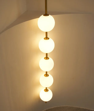 Vertical Balls Wall Lamp