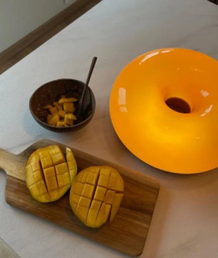 Bauhaus Glass Donut Table / Wall Lamp S77