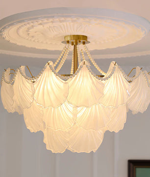 Scallop Shell Chandelier
