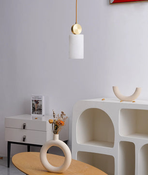 Etruscan Alabaster Pendant Light