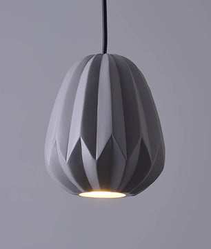 Papaya Resin Pendant Lamp