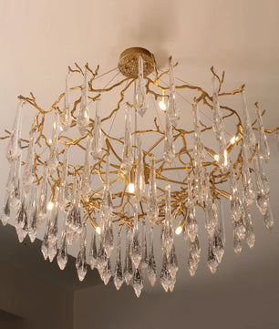 Branchs Brass Chandelier