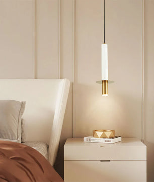 Marble Cylinder Pendant Light