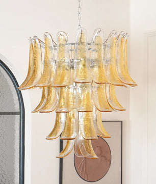 Murano Petal Chandelier