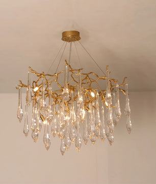 Branchs Brass Chandelier