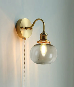 Wingbo Glass Wall Lamp