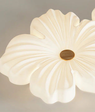 Cream Flower Ceiling Lamp