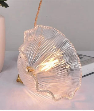 Nordic Retro Flower Glass Pendant Lamp S45