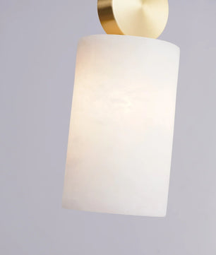 Etruscan Alabaster Pendant Light
