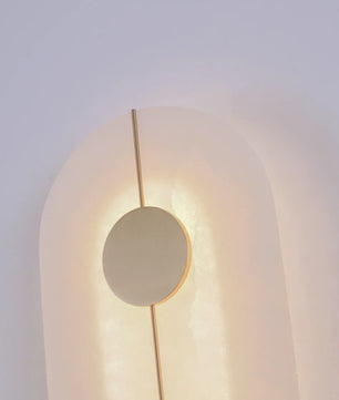 Artistic Alabaster Wall Lamp