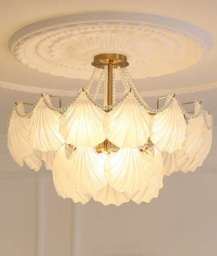 Scallop Shell Chandelier