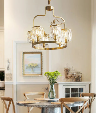 Crystal Bird Chandelier