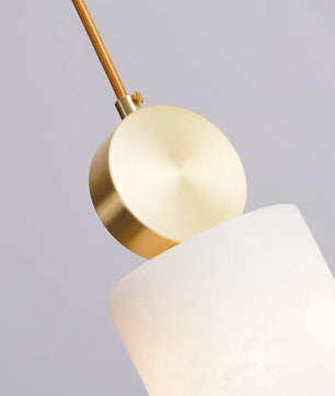 Etruscan Alabaster Pendant Light