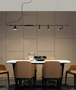 Horizontal Linear LED Pendant Lamp