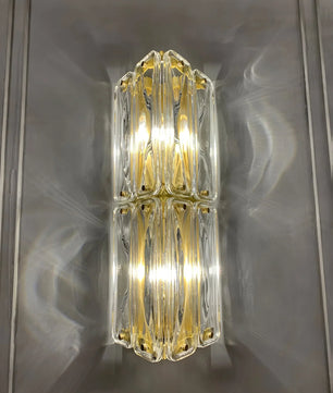 Triangular Glass Wall Light