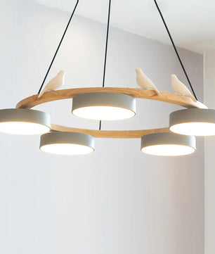 Sienna Bird Round Chandelier