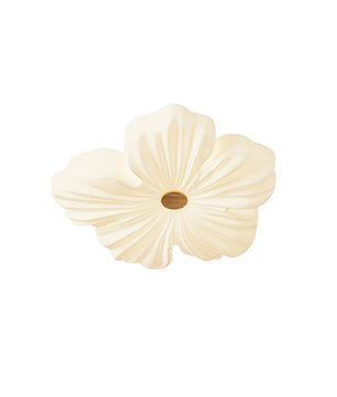 Cream Flower Ceiling Lamp