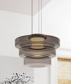 Nordic postmodern creative glass pendant light
