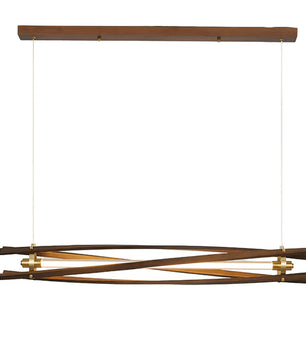Axis Wood Chandelier