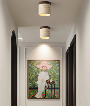 Vaarnii Travertine Ceiling Lamp