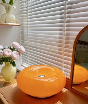 Bauhaus Glass Donut Table / Wall Lamp S77