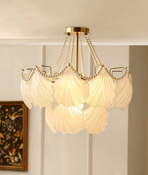 Scallop Shell Chandelier