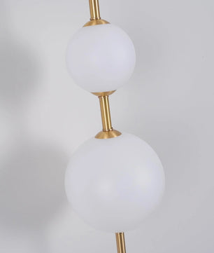 Vertical Globe Wall Lamp