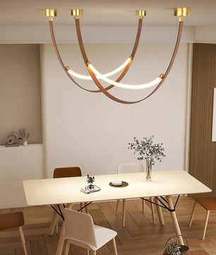 Leather Pendant Light