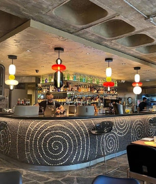 Modern Candied Glass Pendant Light S165