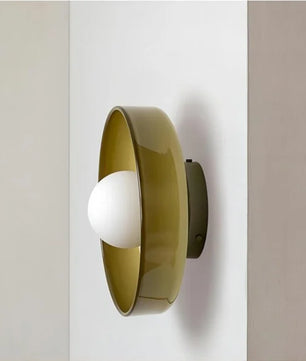 Modern Round Flush Mount Morandi Ceiling Light S80