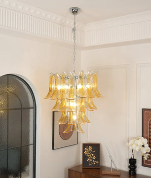 Murano Petal Chandelier