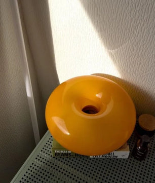 Bauhaus Glass Donut Table / Wall Lamp S77