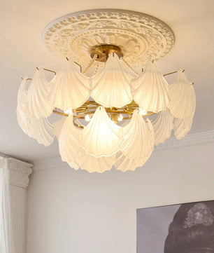 Scallop Shell Chandelier