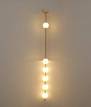 Vertical Balls Wall Lamp