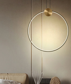 Ring Hanging Pendant Light