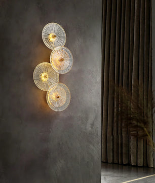 Lotus Leaves Wall Lamp