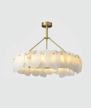 Burton Alabaster Chandelier