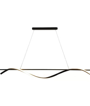 Black Wave Chandelier