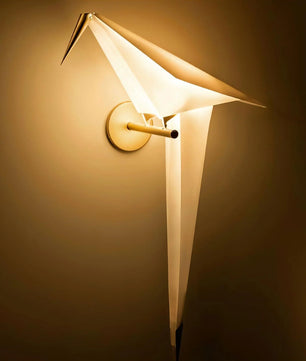 Perching Bird Wall Lamp