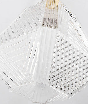 Diamond Cut Art Deco Ceiling Light