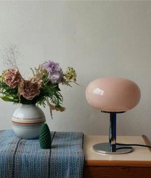 Minimalist Bauhaus Glass Table Lamp S22