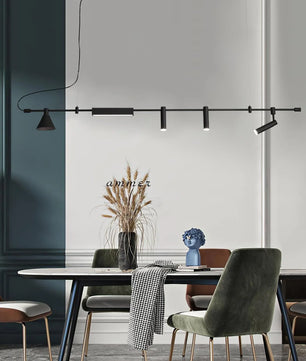 Horizontal Linear LED Pendant Lamp