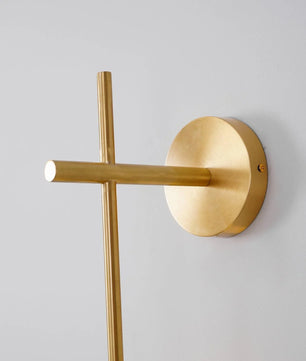 Vertical Globe Wall Lamp