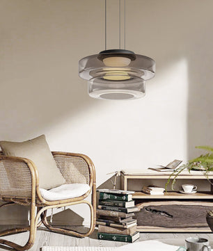 Nordic postmodern creative glass pendant light