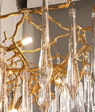 Branchs Brass Chandelier