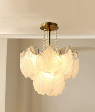 Scallop Shell Chandelier