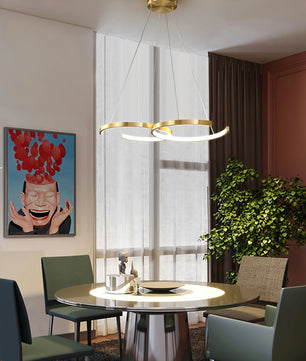 Double Rings Pendant Light