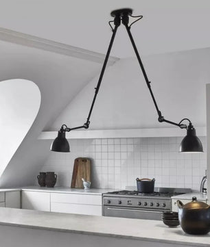 Nordic Rotatable Swing Arm Wall/Ceiling Light S112