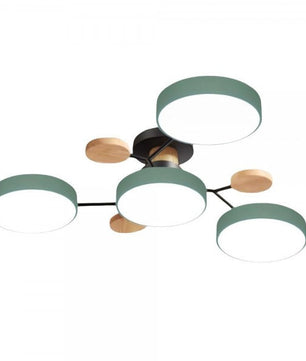 Nordic Branched Disc Metal Ceiling Lamp S117