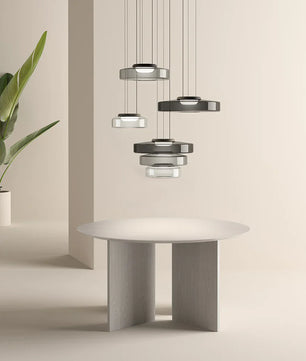 Nordic postmodern creative glass pendant light